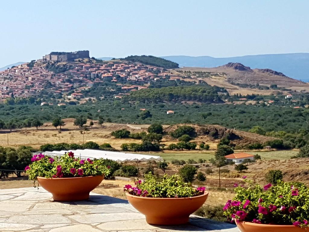 Villa Molivos Views Míthimna Kültér fotó