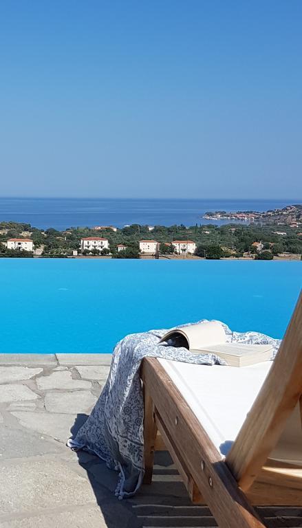 Villa Molivos Views Míthimna Kültér fotó